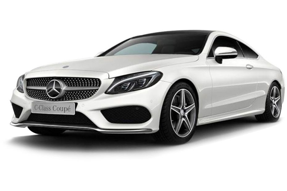 Mercedes-Benz C-Class Coupe Designo Diamond White Bright in UAE