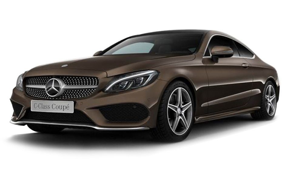 Mercedes-Benz C-Class Coupe Citrine Brown in UAE