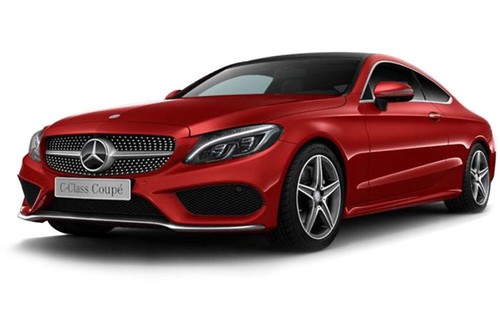 Mercedes-Benz C-Class Coupe Red Metallic
