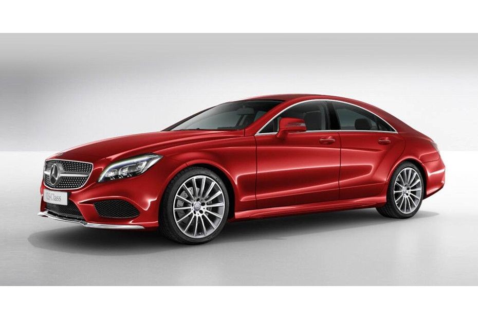 Mercedes-Benz CLS-Class Coupe Designo Hyacinth Red Metallic in UAE