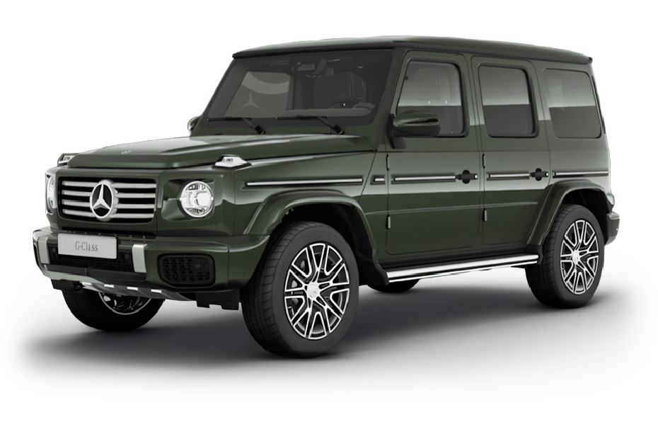 Mercedes-Benz G-Class Manufaktur Olive Green Metallic in UAE