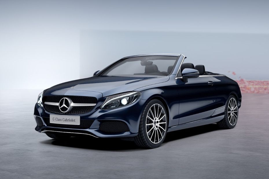 Mercedes-Benz C-Class Cabriolet Blue Metallic in UAE