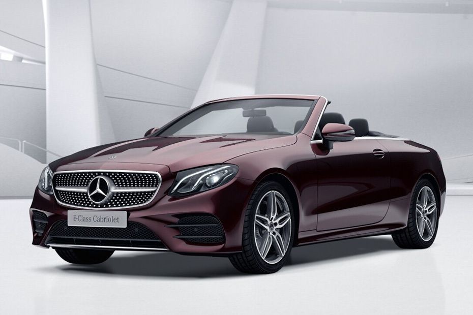 Mercedes-Benz E-Class Cabriolet Ruby Red Metallic in UAE