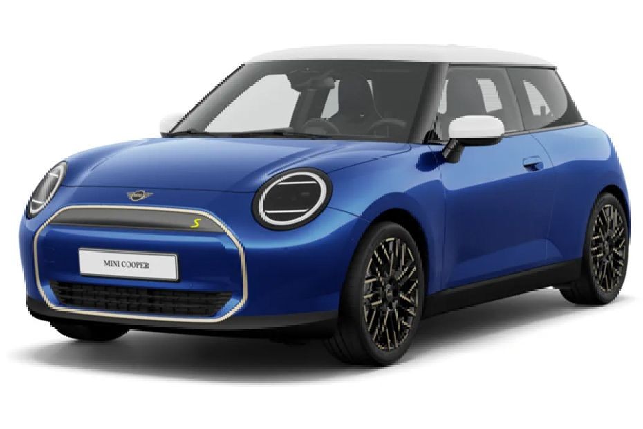 Mini Cooper Electric Blue in UAE