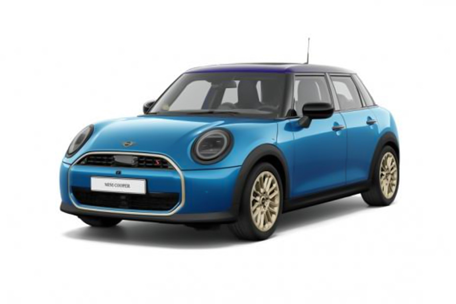 Mini 5 Door Icy Sunshine Blue