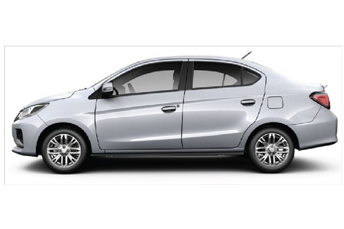 Mitsubishi Attrage White Solid