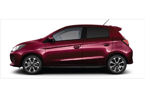 Mitsubishi Mirage WINE RED PEARL