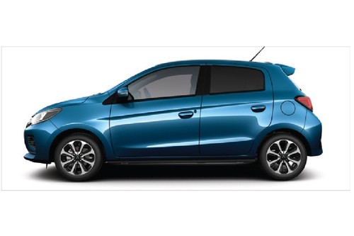 Mitsubishi Mirage Blue Mica Metallic