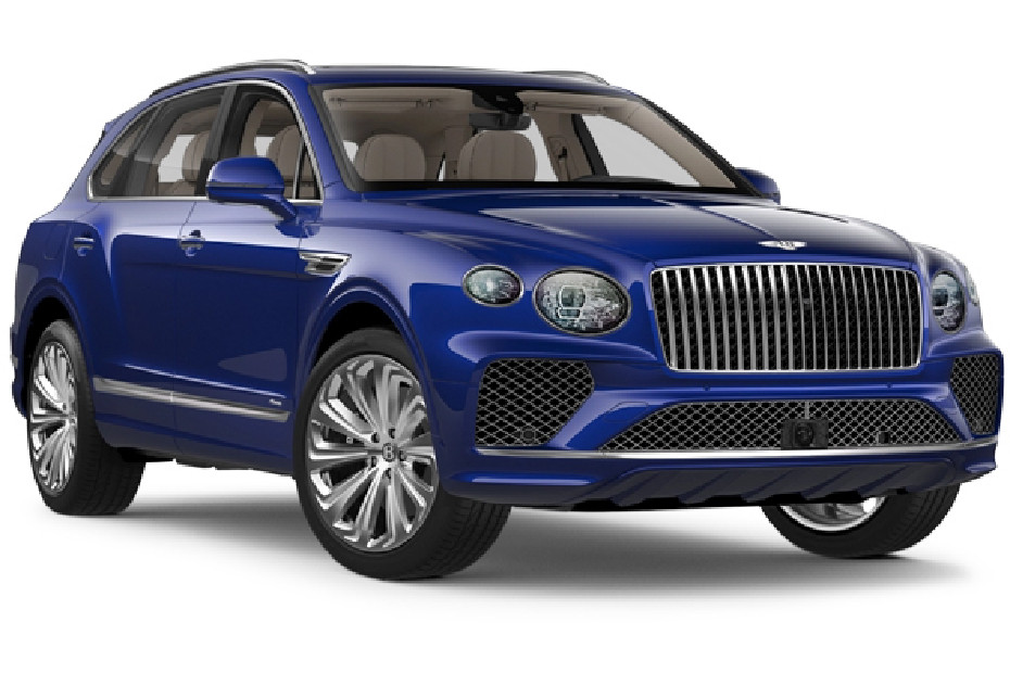 Bentley Bentayga Sequin Blue Over Black Sapphire in UAE