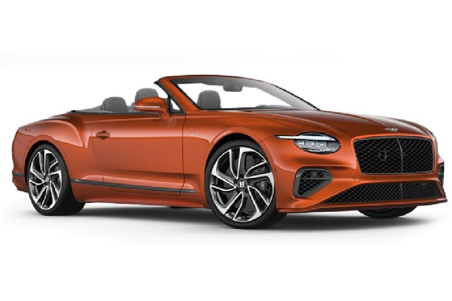 Bentley Continental GTC Orange Flame in UAE