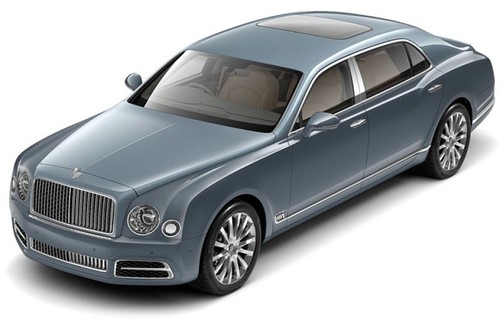 Bentley Mulsanne Fountain Blue