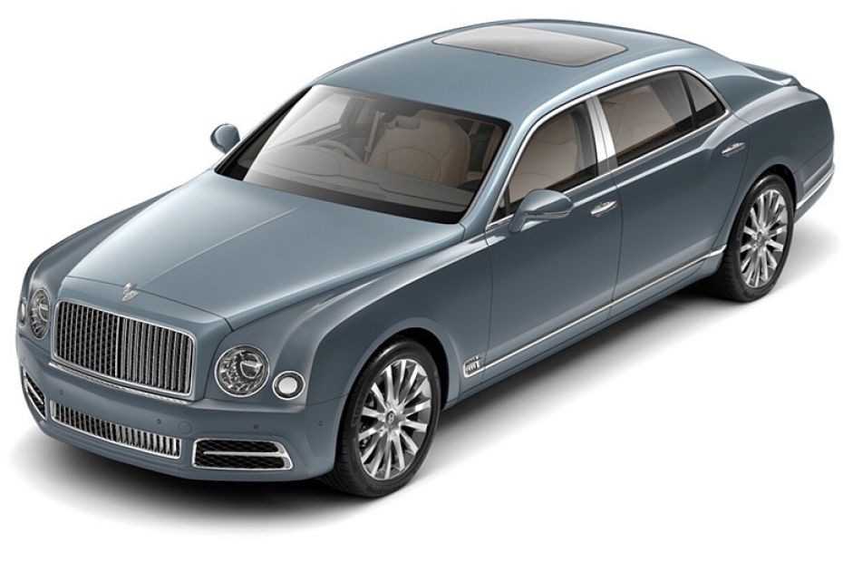 Bentley Mulsanne Fountain Blue in UAE