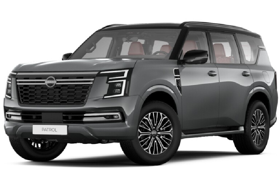 Nissan Patrol Gray Metallic with Super Black Roof Nissan Patrol Gray Metallic with Super Black Roof