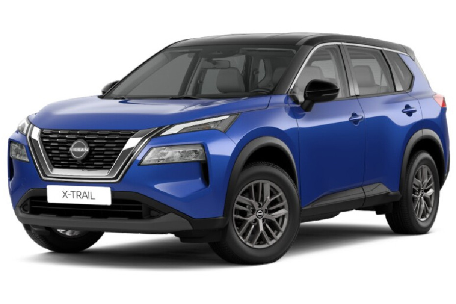 Nissan X-trail Two-tone Caspian Blue Metallic - Super Black in UAE