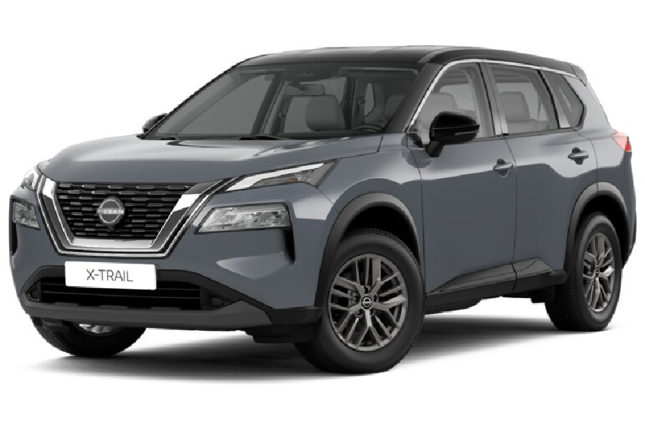 Nissan X-trail Two-tone Boulder Gray Pearl - Super Black in UAE