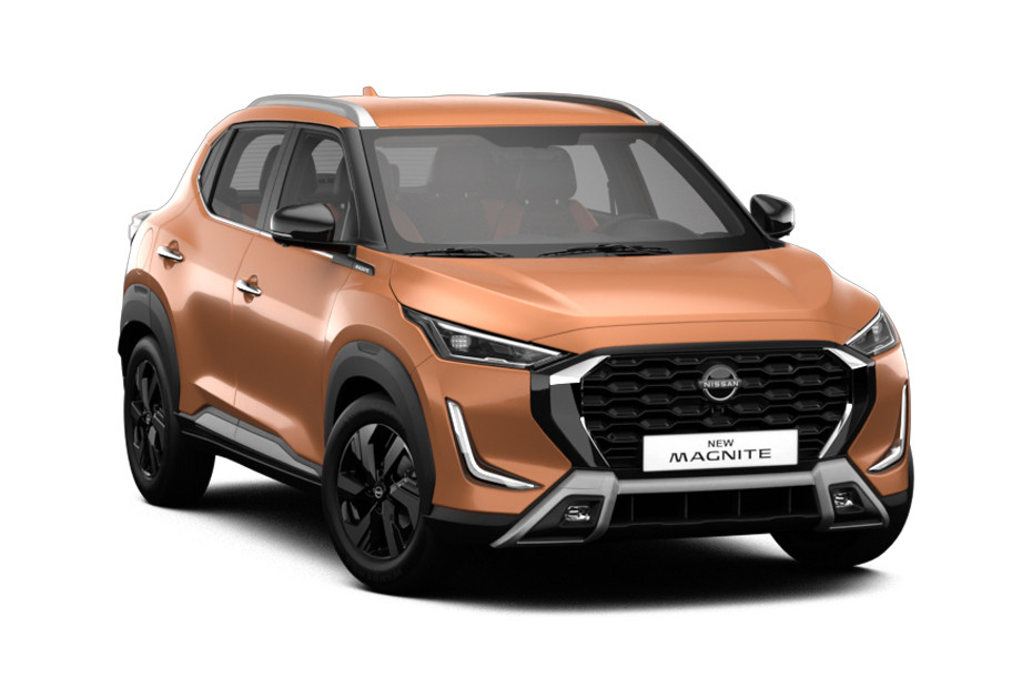 Nissan Magnite Orange in UAE