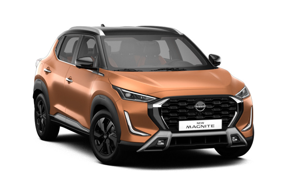 Nissan Magnite Orange And Black in UAE