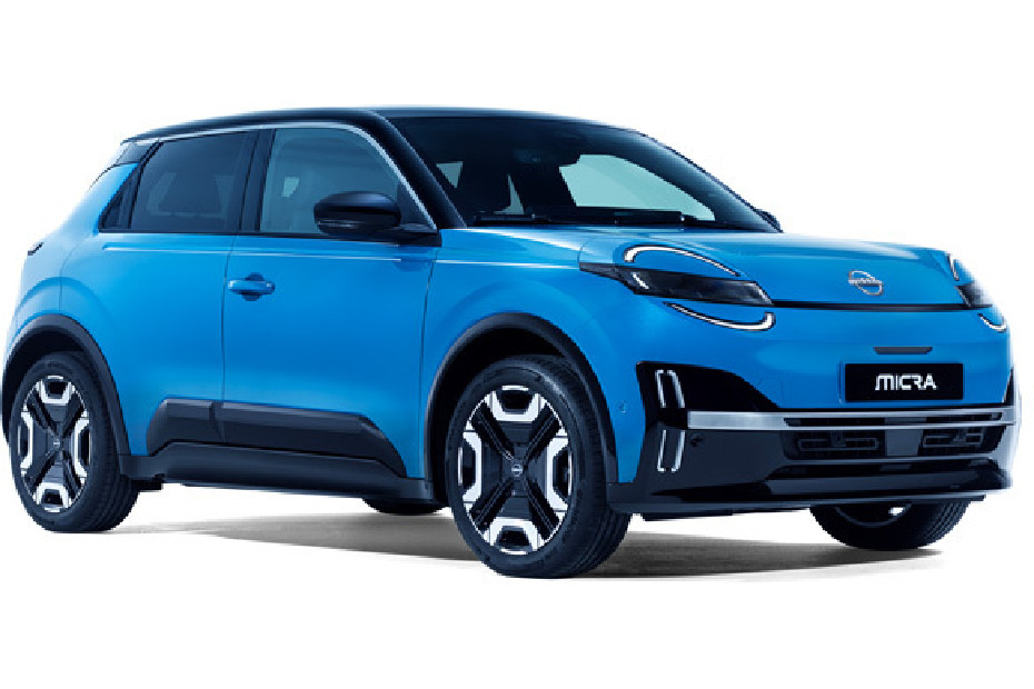 Nissan Micra EV Blue in UAE