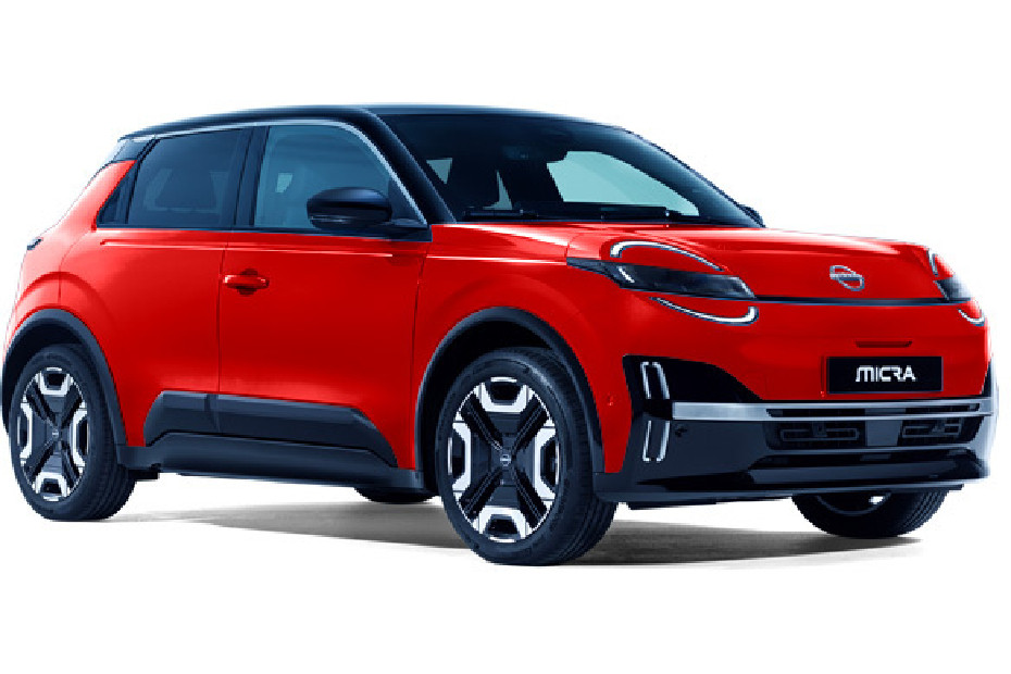 Nissan Micra EV Red in UAE