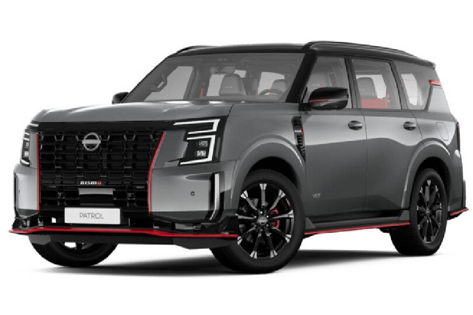 Nissan Patrol Nismo Gray Metallic with Super Black Roof Nissan Patrol Nismo Gray Metallic with Super Black Roof