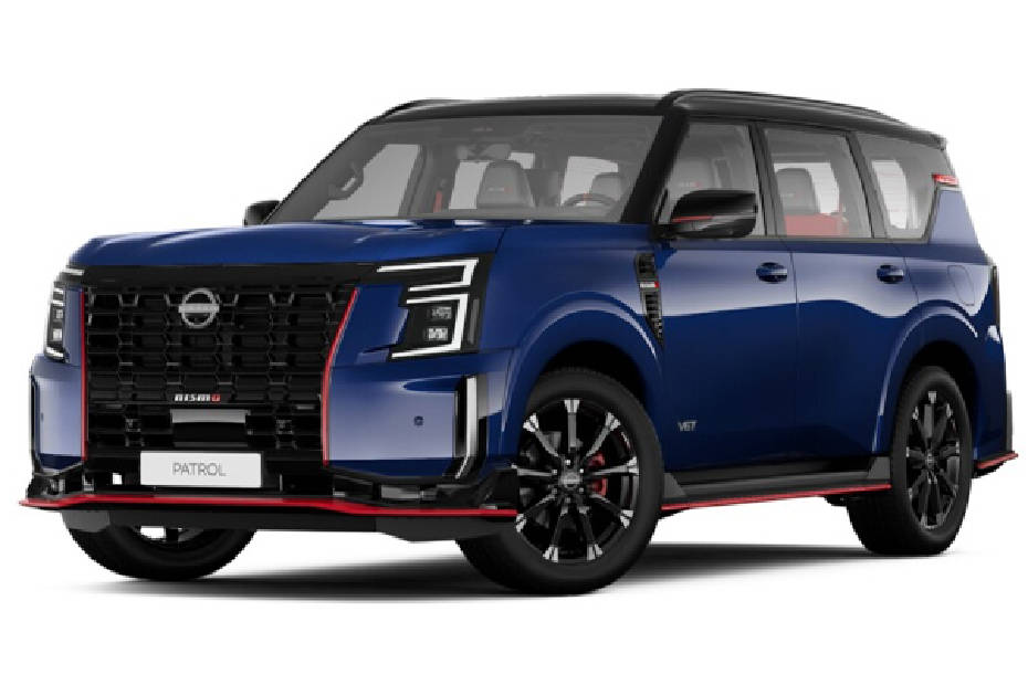 Nissan Patrol Nismo Grand Blue with Super Black Roof Nissan Patrol Nismo Grand Blue with Super Black Roof