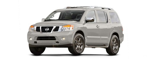 Nissan Armada Pearl White Qab