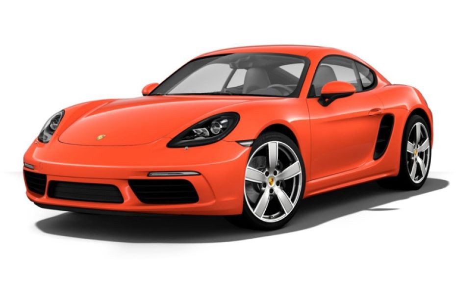 Porsche 718 Lava Orange in UAE