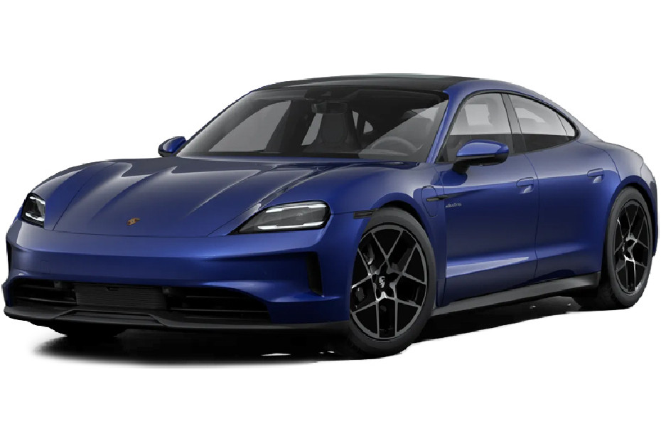 Porsche Taycan Gentian Blue in UAE