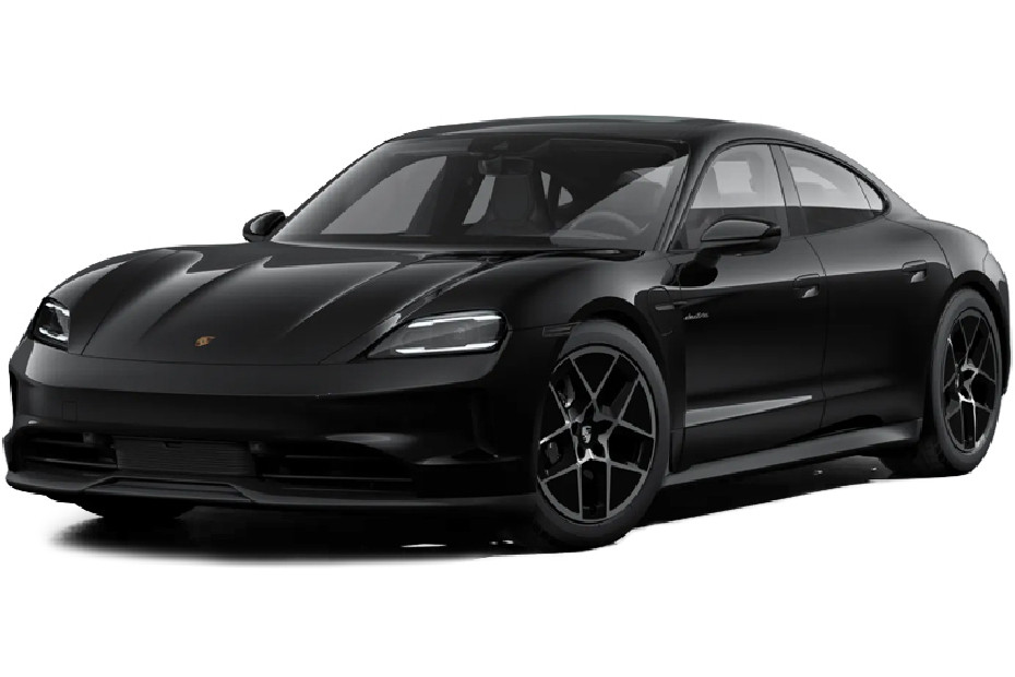 Porsche Taycan Black in UAE