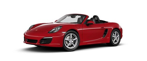 Porsche Boxster Carmine Red