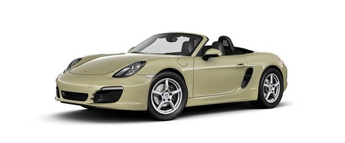 Porsche Boxster Lime Gold Metallic