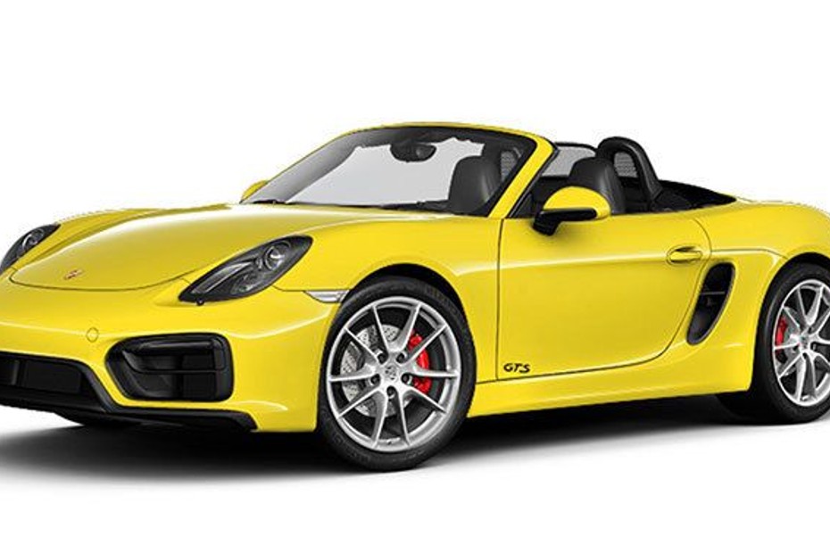 Porsche Boxster GTS Racing Yellow in UAE