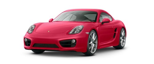 Porsche Cayman Guards Red