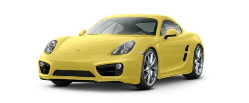 Porsche Cayman Racing Yellow