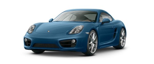 Porsche Cayman Sapphire Blue Metallic