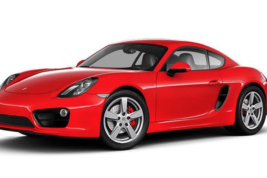 Porsche Cayman S Guards Red in UAE