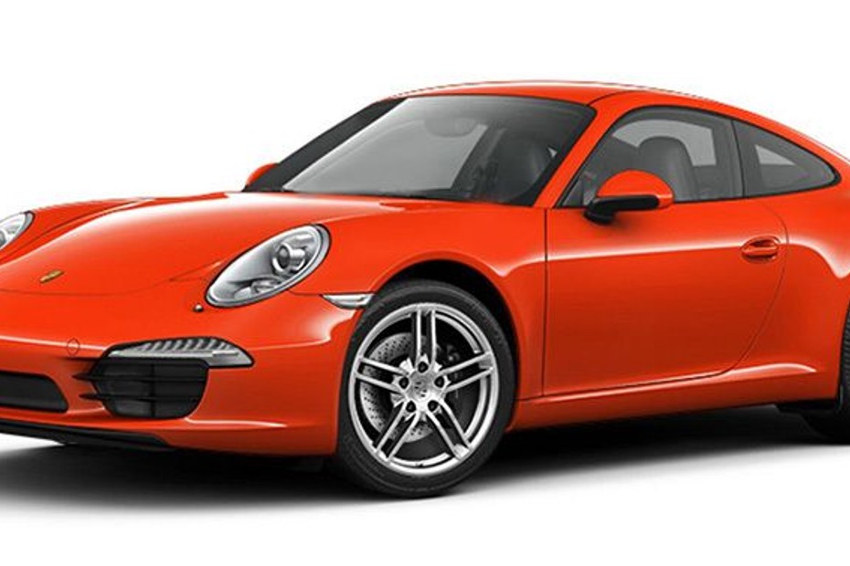 Porsche 911 Carrera Lava Orange in UAE
