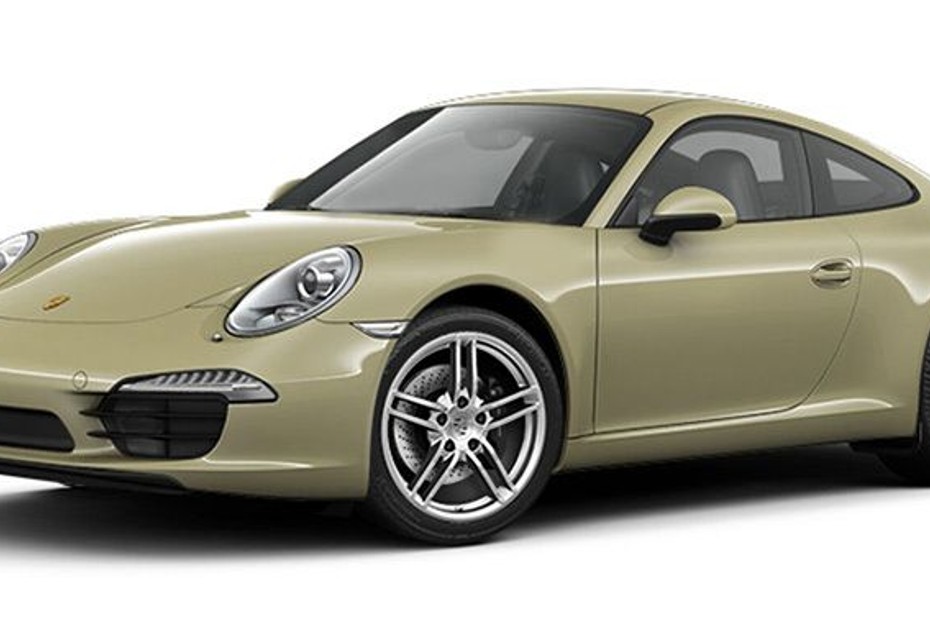 Porsche 911 Carrera Lime Gold Metallic in UAE