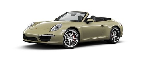 Porsche 911 Carrera S Cabriolet Lime Gold Metallic