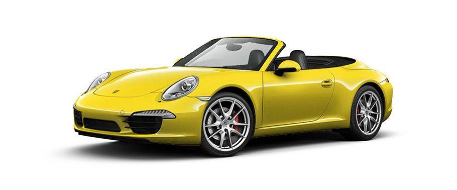 Porsche 911 Carrera S Cabriolet Racing Yellow Porsche 911 Carrera S Cabriolet Racing Yellow