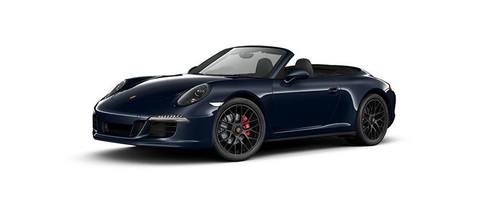Porsche 911 Carrera GTS Cabriolet Dark Blue Metallic