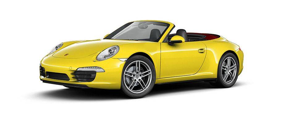 Porsche 911 Carrera 4 Cabriolet Racing Yellow Porsche 911 Carrera 4 Cabriolet Racing Yellow