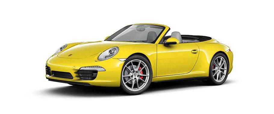 Porsche 911 Carrera 4S Cabriolet Racing Yellow Porsche 911 Carrera 4S Cabriolet Racing Yellow