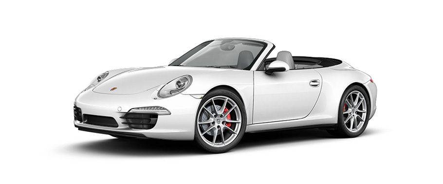 Porsche 911 Carrera 4S Cabriolet White Porsche 911 Carrera 4S Cabriolet White