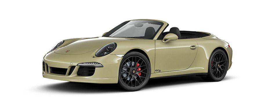 Porsche 911 Carrera 4 GTS Cabriolet Lime Gold Metallic Porsche 911 Carrera 4 GTS Cabriolet Lime Gold Metallic