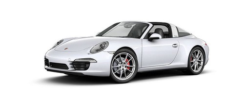 Porsche 911 Targa 4S Carrara White Metallic