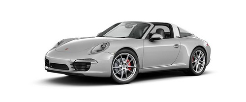 Porsche 911 Targa 4S Gt Silver Metallic