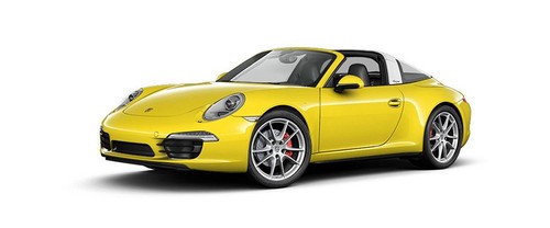 Porsche 911 Targa 4S Racing Yellow