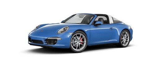 Porsche 911 Targa 4S Sapphire Blue Metallic