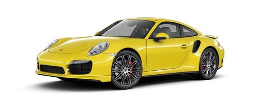 Porsche 911 Turbo Racing Yellow